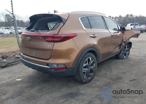 2020 Kia Sportage Ex from USA, damaged, VIN KNDPNCAC6L7741372